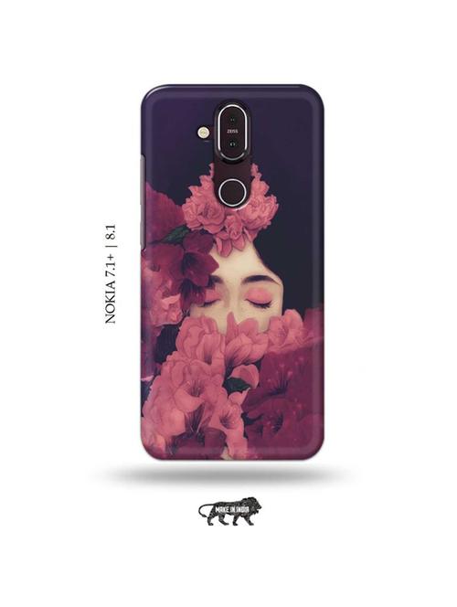 shy girl back cover compatible with nokia 7.1 plus, nokia 8.1 - 19017911 - Very Small Image - 1