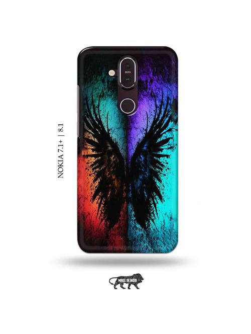 coulrful butterfly back cover compatible with nokia 7.1 plus, nokia 8.1 - 19017924 - Very Small Image - 1