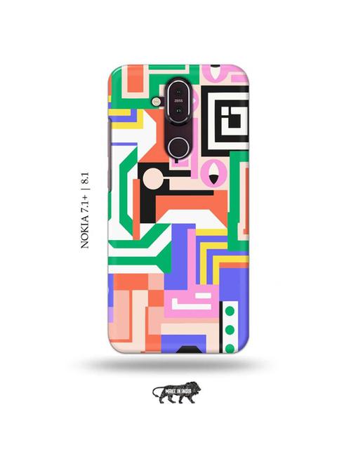 hologram boxes back cover compatible with nokia 7.1 plus, nokia 8.1 - 19017971 - Very Small Image - 1