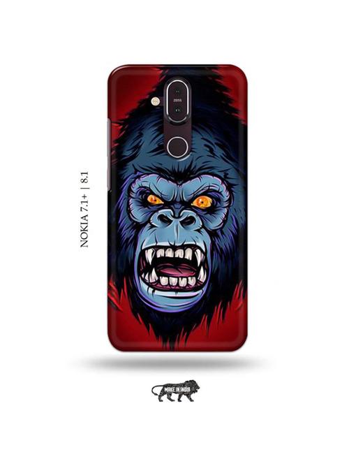 king ape back cover compatible with nokia 7.1 plus, nokia 8.1 - 19017980 - Very Small Image - 1