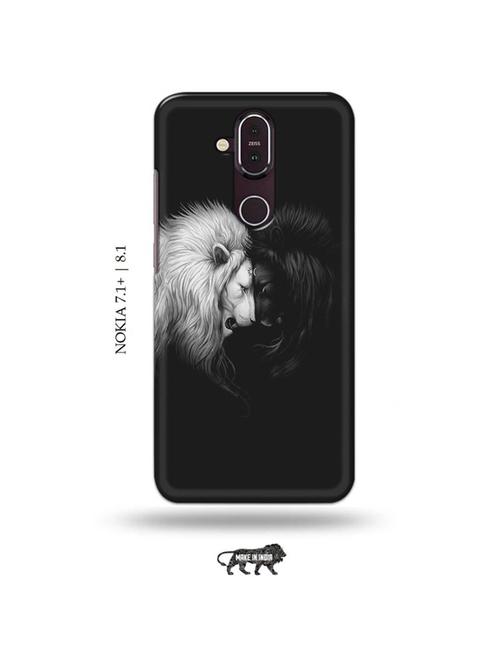 lions back cover compatible with nokia 7.1 plus, nokia 8.1 - 19017981 - Very Small Image - 1