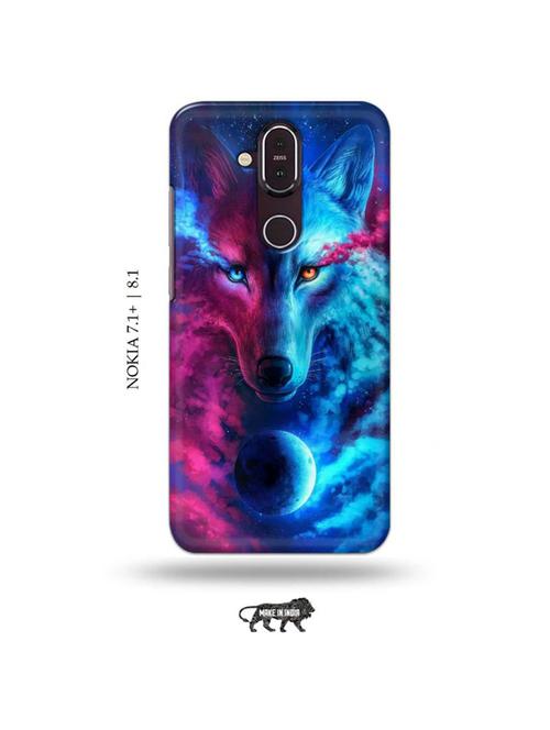 universal fox back cover compatible with nokia 7.1 plus, nokia 8.1 - 19017997 - Very Small Image - 1