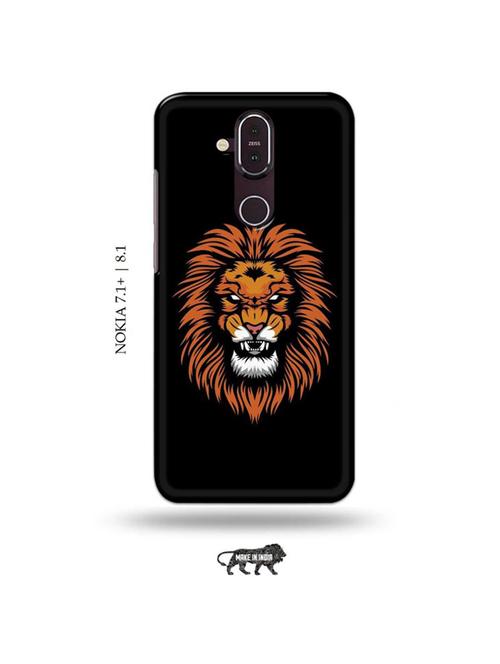 lions back cover compatible with nokia 7.1 plus, nokia 8.1 - 19018009 - Very Small Image - 1