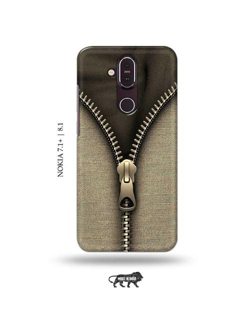 zipper back cover compatible with nokia 7.1 plus, nokia 8.1 - 19018049 - Very Small Image - 1