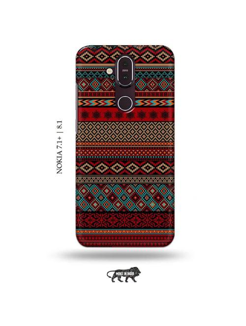 kalankaari back cover compatible with nokia 7.1 plus, nokia 8.1 - 19018064 - Very Small Image - 1