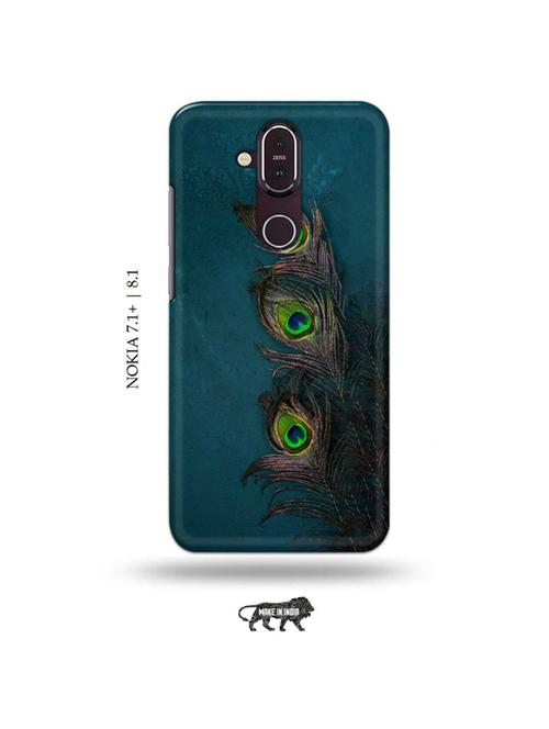 krishna feather back cover compatible with nokia 7.1 plus, nokia 8.1 - 19018078 - Very Small Image - 1