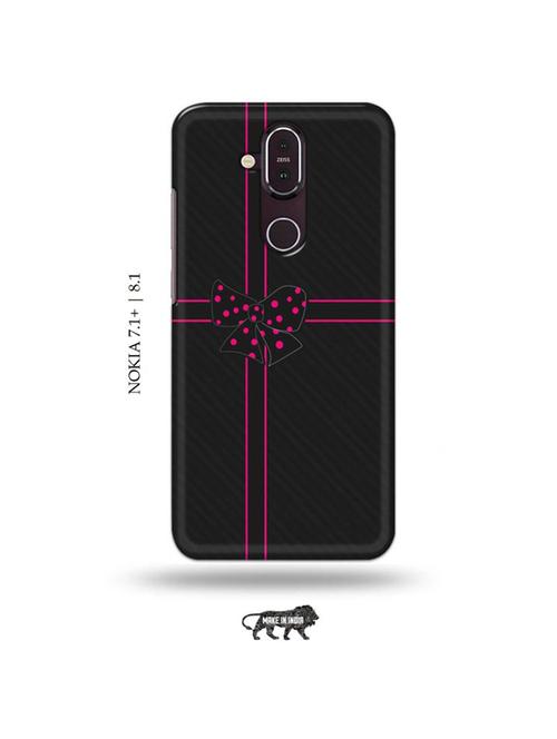 bow tie back cover compatible with nokia 7.1 plus, nokia 8.1 - 19018166 - Very Small Image - 1