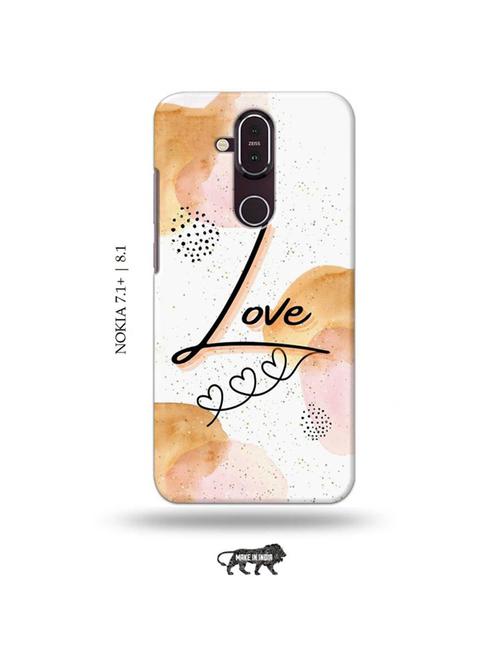 love back cover compatible with nokia 7.1 plus, nokia 8.1 - 19018235 - Very Small Image - 1
