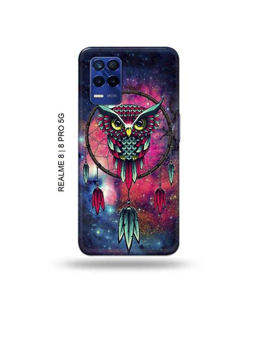 owl dream catcher back cover compatible with realme 8, realme 8 pro - 19018320 - Very Small Image - 1