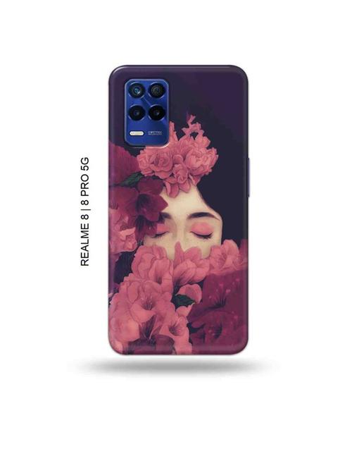 shy girl back cover compatible with realme 8, realme 8 pro - 19018430 - Very Small Image - 1