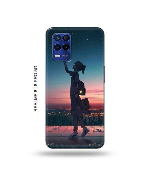 girl keddy back cover compatible with realme 8, realme 8 pro - 19018440 - Very Small Image - 1