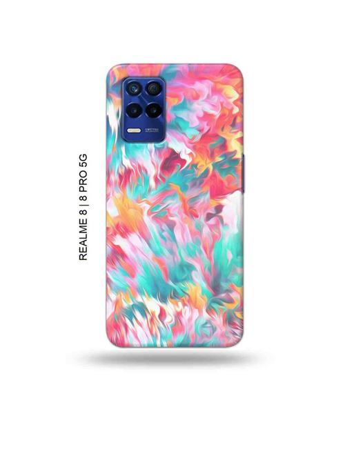 abstract back cover compatible with realme 8, realme 8 pro - 19018454 - Very Small Image - 1