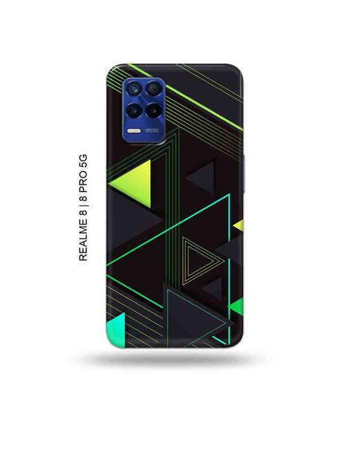 triangular design back cover compatible with realme 8, realme 8 pro - 19018461 - Very Small Image - 1