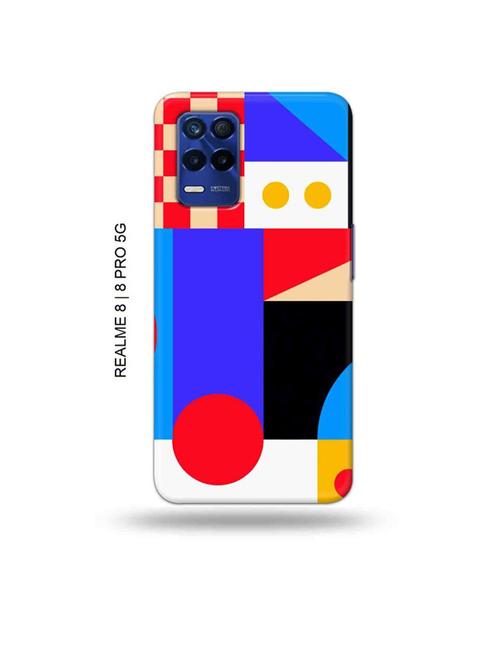 colour boxes back cover compatible with realme 8, realme 8 pro - 19018489 - Very Small Image - 1