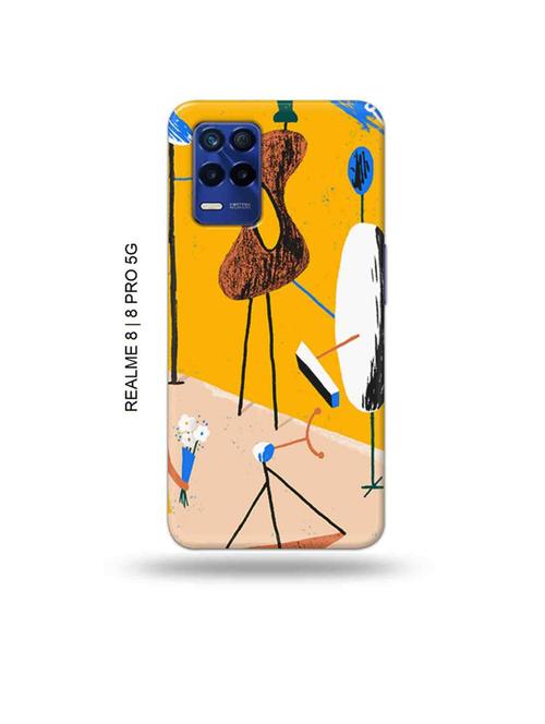 tribal art back cover compatible with realme 8, realme 8 pro - 19018491 - Very Small Image - 1