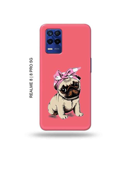 cute dog back cover compatible with realme 8, realme 8 pro - 19018523 - Very Small Image - 1