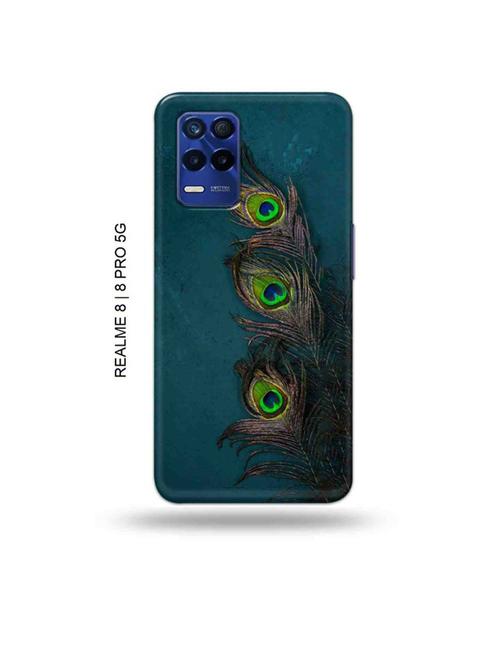 krishna feather back cover compatible with realme 8, realme 8 pro - 19018597 - Very Small Image - 1