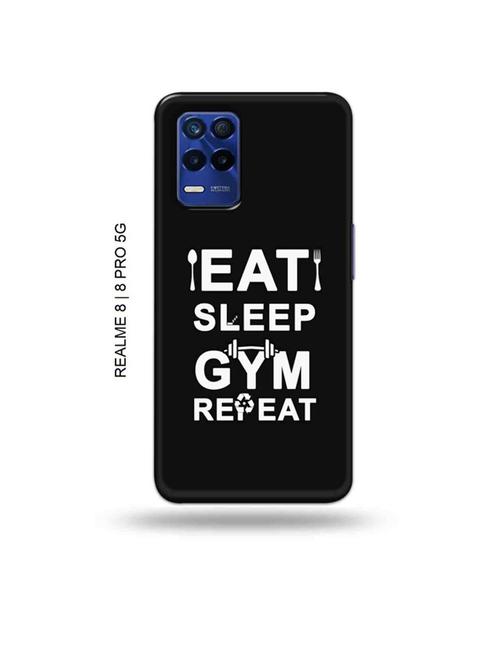 gym workout back cover compatible with realme 8, realme 8 pro - 19018619 - Very Small Image - 1
