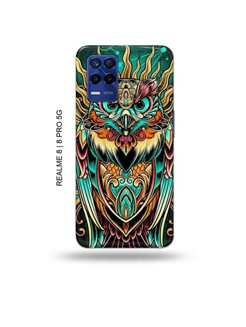 tripy owl back cover compatible with realme 8, realme 8 pro - 19018637 - Very Small Image - 1