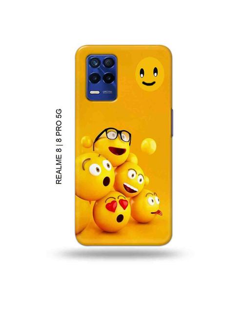 emoji fall back cover compatible with realme 8, realme 8 pro - 19018662 - Very Small Image - 1