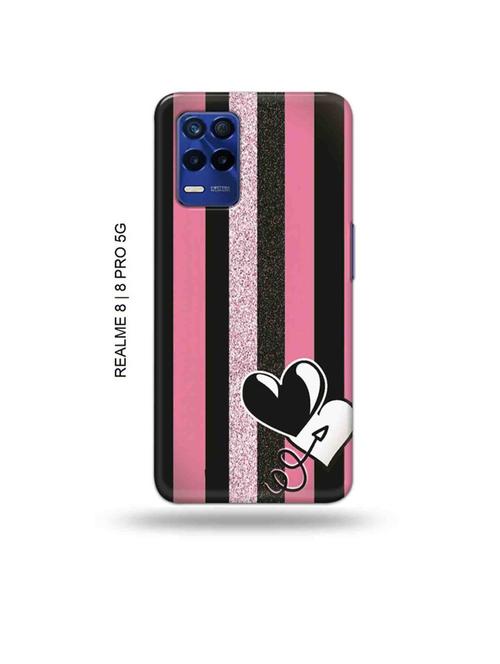 hearts back cover compatible with realme 8, realme 8 pro - 19018693 - Very Small Image - 1