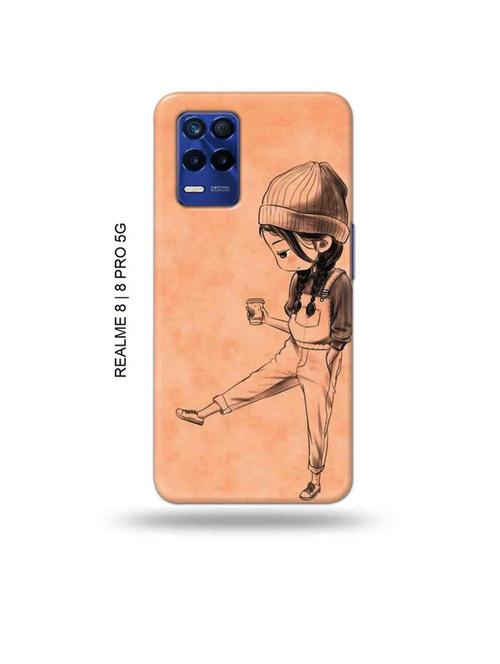 kiddo girl back cover compatible with realme 8, realme 8 pro - 19018712 - Very Small Image - 1