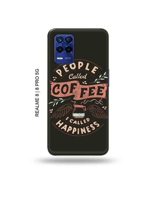 people coffee hapiness back cover compatible with realme 8, realme 8 pro - 19018722 - Very Small Image - 1