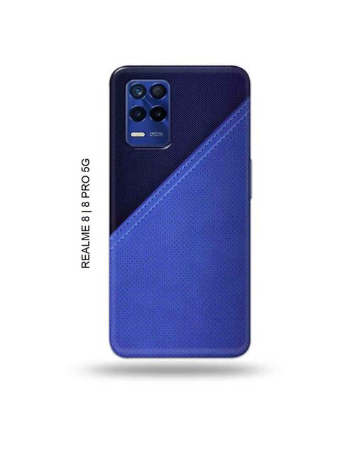 leather back cover compatible with realme 8, realme 8 pro - 19018724 - Very Small Image - 1