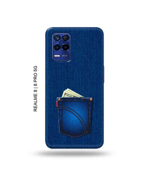 jeans back cover compatible with realme 8, realme 8 pro - 19018730 - Very Small Image - 1