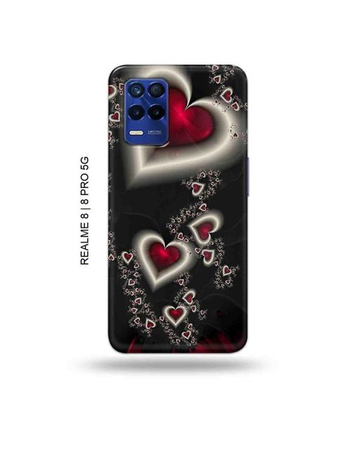 tweakymod designer printed hard case | love design back cover compatible with realme 8, realme 8 pro - 19018744 - Very Small Image - 1