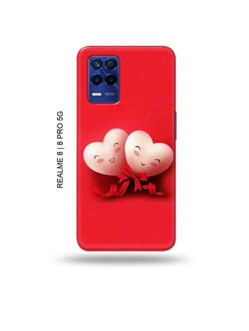 tweakymod designer printed hard case | love design back cover compatible with realme 8, realme 8 pro - 19018745 - Very Small Image - 1