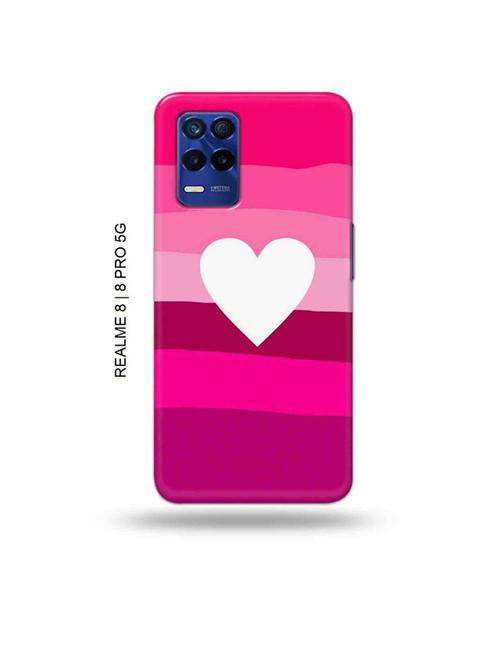 tweakymod designer printed hard case | heart back cover compatible with realme 8, realme 8 pro - 19018760 - Very Small Image - 1