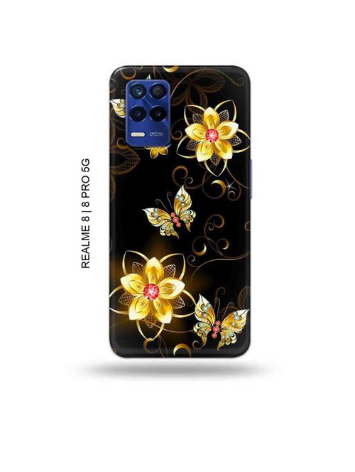 tweakymod designer printed hard case | flowers back cover compatible with realme 8, realme 8 pro - 19018764 - Very Small Image - 1