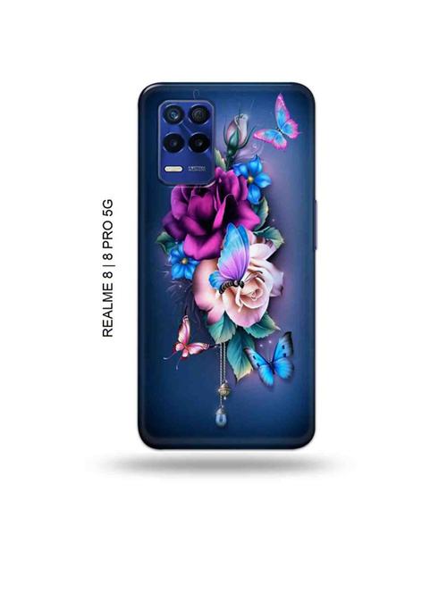tweakymod designer printed hard case | flowers back cover compatible with realme 8, realme 8 pro - 19018768 - Very Small Image - 1