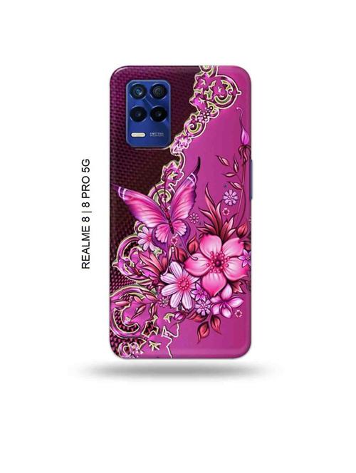 tweakymod designer printed hard case | flowers back cover compatible with realme 8, realme 8 pro - 19018772 - Very Small Image - 1