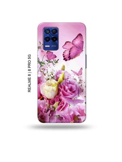 tweakymod designer printed hard case | flowers back cover compatible with realme 8, realme 8 pro - 19018773 - Very Small Image - 1
