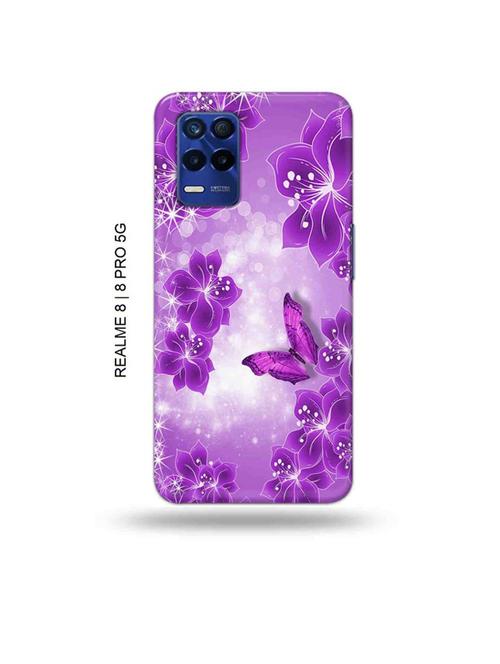 tweakymod designer printed hard case | flowers back cover compatible with realme 8, realme 8 pro - 19018779 - Very Small Image - 1