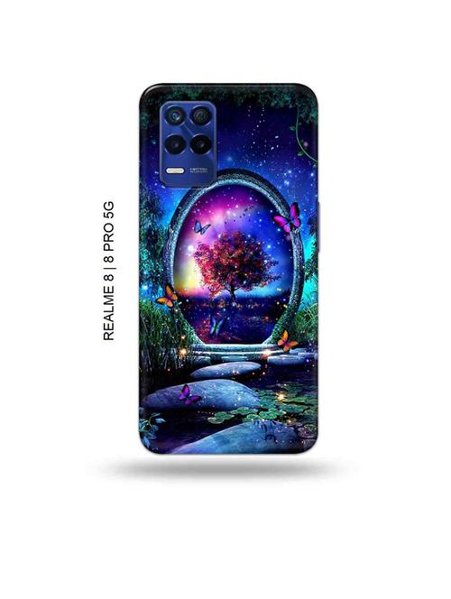 tweakymod designer printed hard case | flowers back cover compatible with realme 8, realme 8 pro - 19018780 - Very Small Image - 1