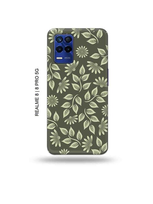 tweakymod designer printed hard case | flowers back cover compatible with realme 8, realme 8 pro - 19018782 - Very Small Image - 1