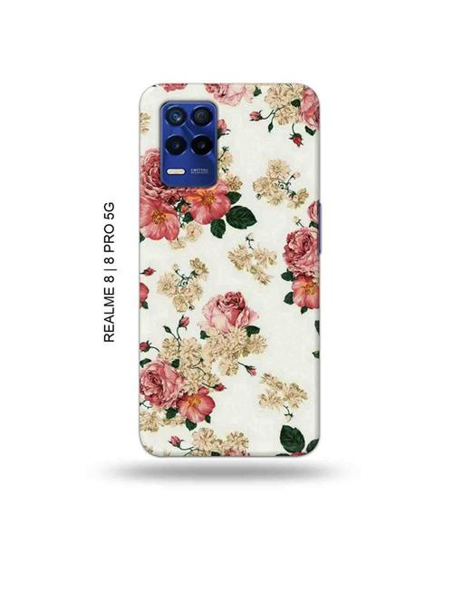 tweakymod designer printed hard case | flowers back cover compatible with realme 8, realme 8 pro - 19018794 - Very Small Image - 1