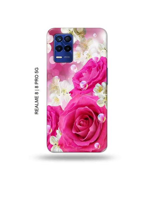tweakymod designer printed hard case | flowers back cover compatible with realme 8, realme 8 pro - 19018796 - Very Small Image - 1