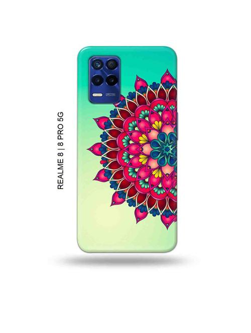 tweakymod designer printed hard case | flowers back cover compatible with realme 8, realme 8 pro - 19018801 - Very Small Image - 1