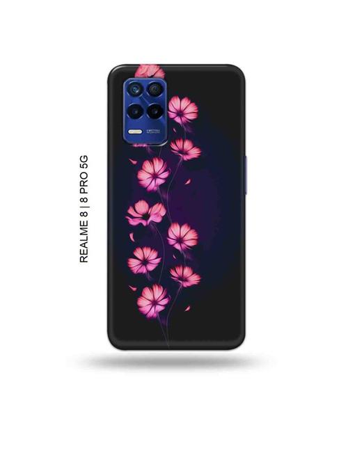 tweakymod designer printed hard case | flowers back cover compatible with realme 8, realme 8 pro - 19018802 - Very Small Image - 1