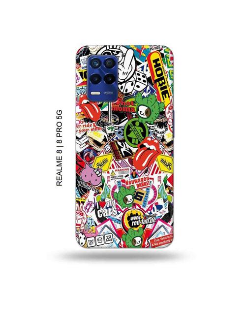 tweakymod designer printed hard case | travel dope back cover compatible with realme 8, realme 8 pro - 19018809 - Very Small Image - 1