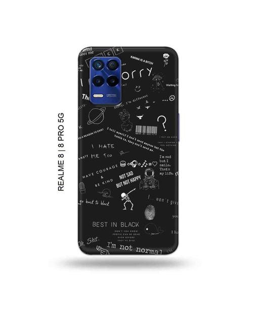 tweakymod designer printed hard case | nerdy sorry back cover compatible with realme 8, realme 8 pro - 19018816 - Very Small Image - 1