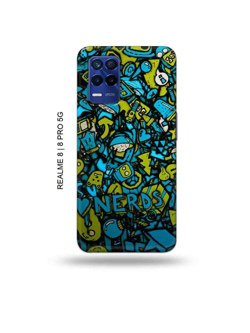 tweakymod designer printed hard case | nerds back cover compatible with realme 8, realme 8 pro - 19018821 - Very Small Image - 1