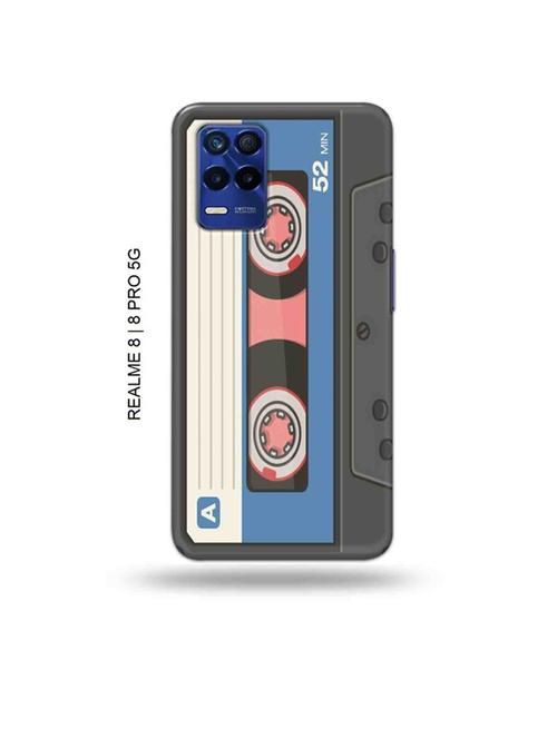 tweakymod designer printed hard case | casatte back cover compatible with realme 8, realme 8 pro - 19018826 - Very Small Image - 1