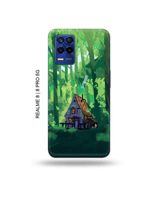 forest house back cover compatible with realme 8, realme 8 pro - 19018836 - Very Small Image - 1