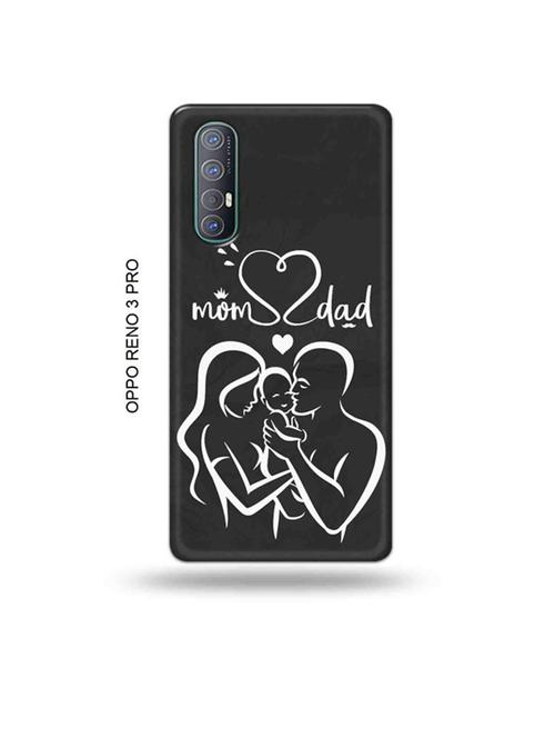 tweakymod designer printed hard case | mom dad back cover compatible with oppo reno 3 pro - 19019372 - Very Small Image - 1