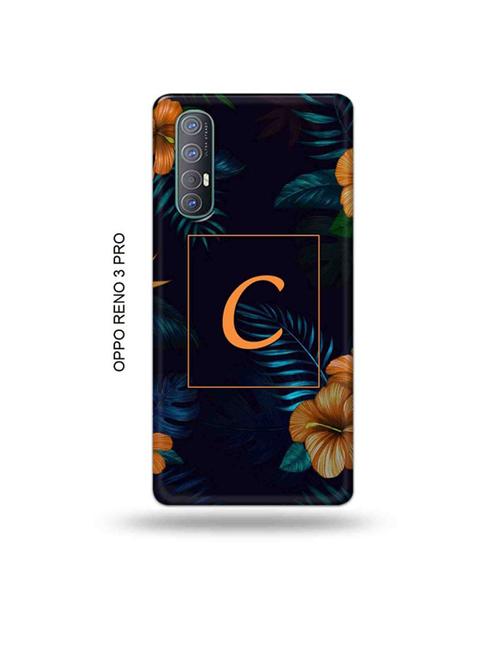 floral c back cover compatible with oppo reno 3 pro - 19019430 - Very Small Image - 1